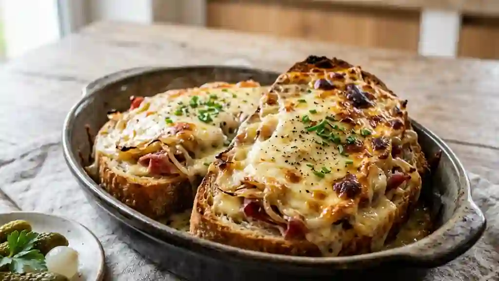 Croûte Valaisanne Fondante au Vin Blanc - Photo de présentation