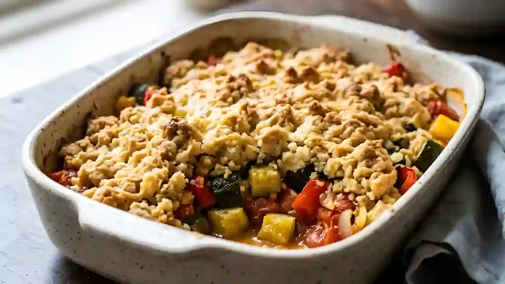Crumble aux légumes du soleil - Photo de présentation