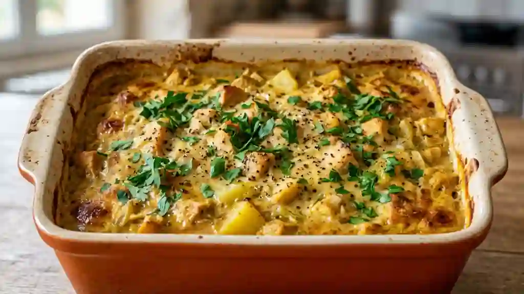 Terrine fondante de poulet au curry coco - Photo de présentation