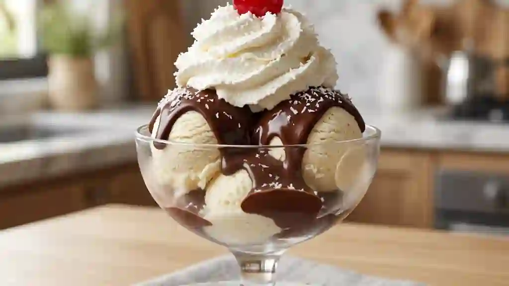 Dame Blanche Fondante au Chocolat Intense - Photo de présentation