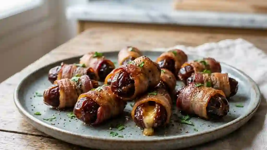 Dattes au Bacon Croustillantes et Cœur Fondant - Photo de présentation