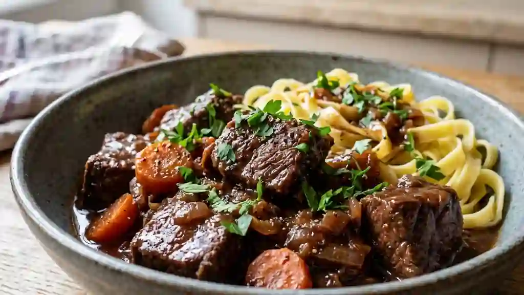 Bœuf en daube fondant et corsé - Photo de présentation