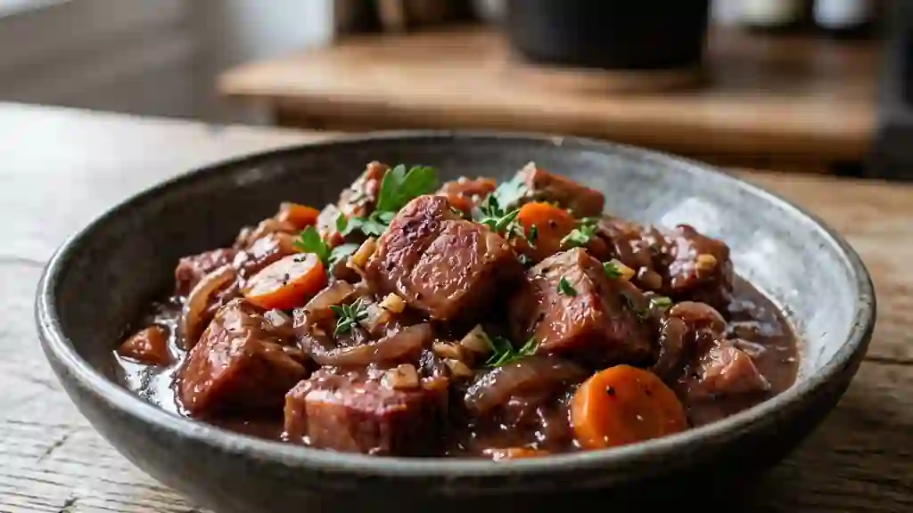 Daube de jambon fondante au cognac - Photo de présentation