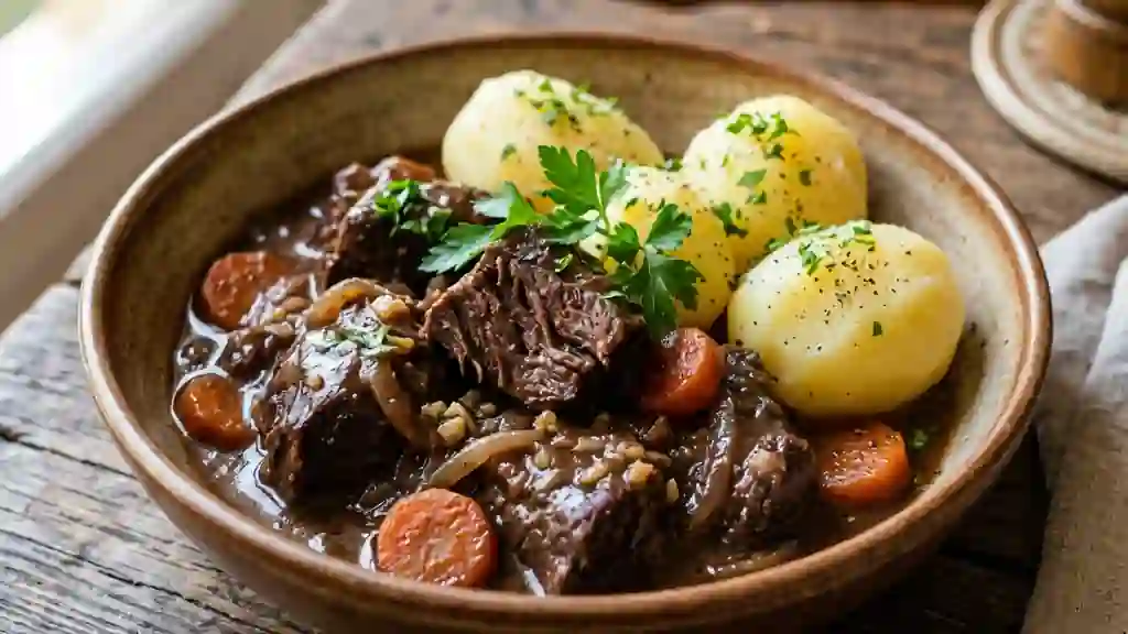 Daube de sanglier fondante au cognac - Photo de présentation
