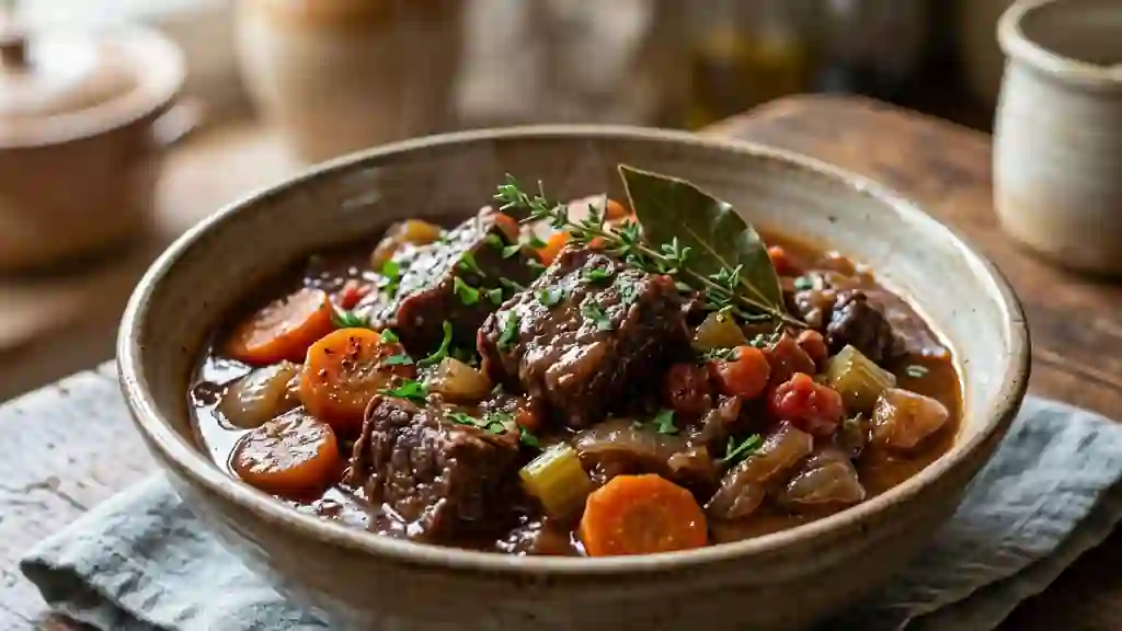 Daube Provençale Fondante au Vin Rouge - Photo de présentation