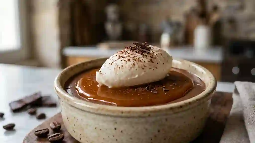 Velours Choco-Café et son Nappage Caramel - Photo de présentation