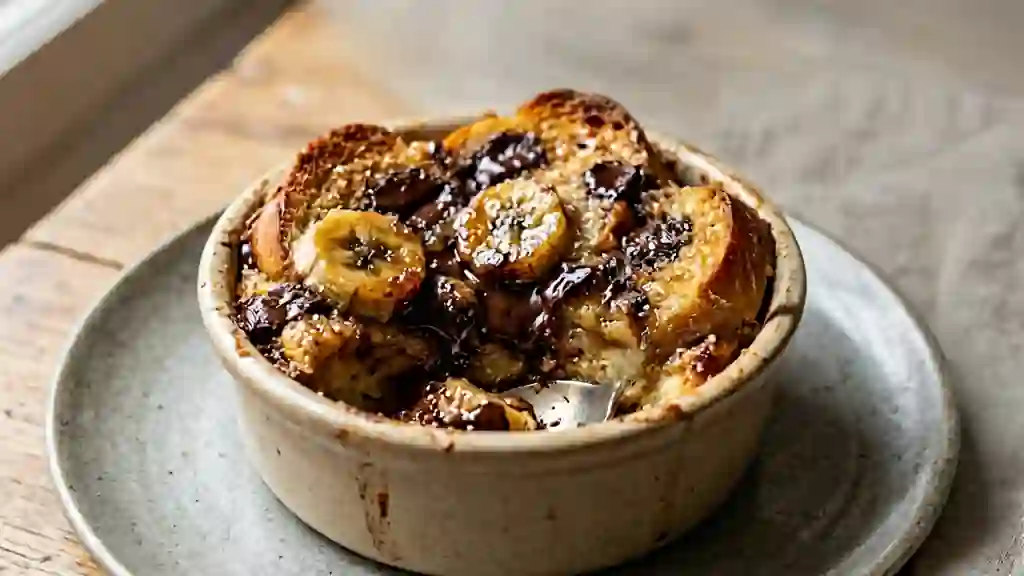 Pavé Fondant Banane et Chocolat Craquant - Photo de présentation