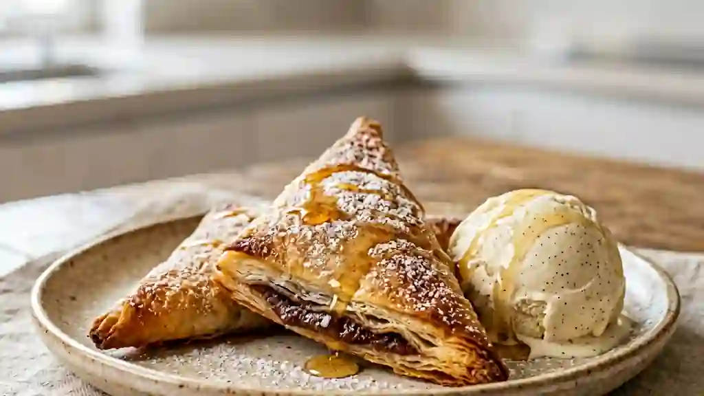 Croustillant de marron au miel et vanille - Photo de présentation