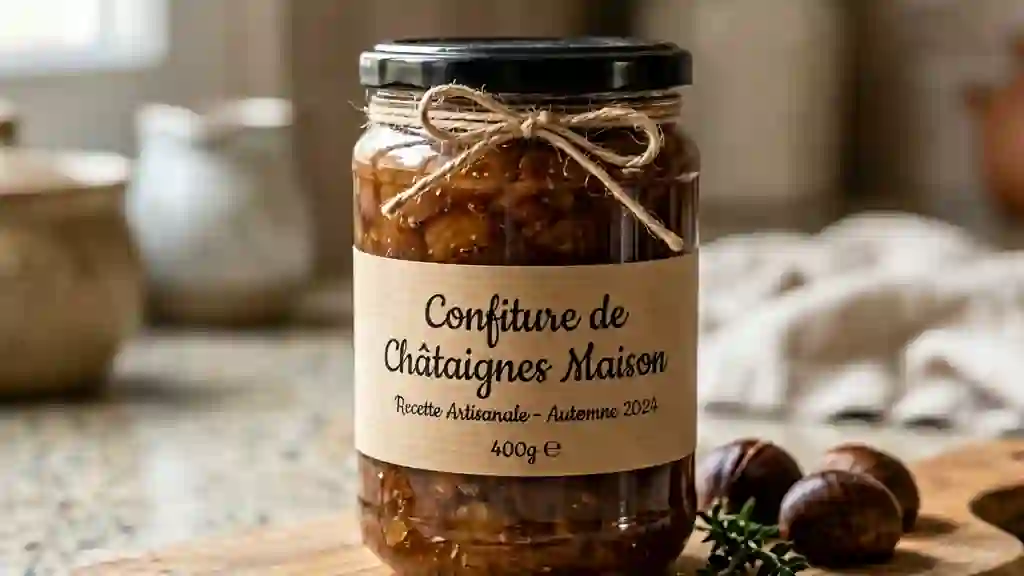 Crème de châtaignes onctueuse - Photo de présentation