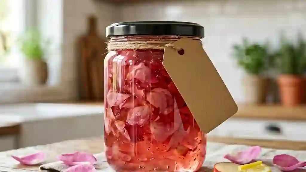 Confiture de roses à la gelée de pommes - Photo de présentation