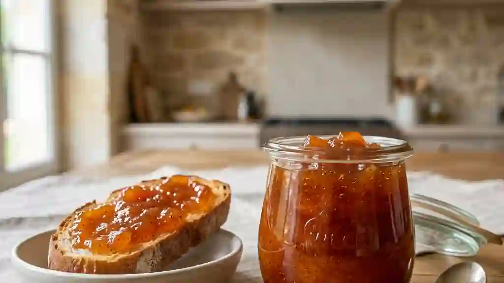 Confiture de pastèque fondante à la vanille - Photo de présentation