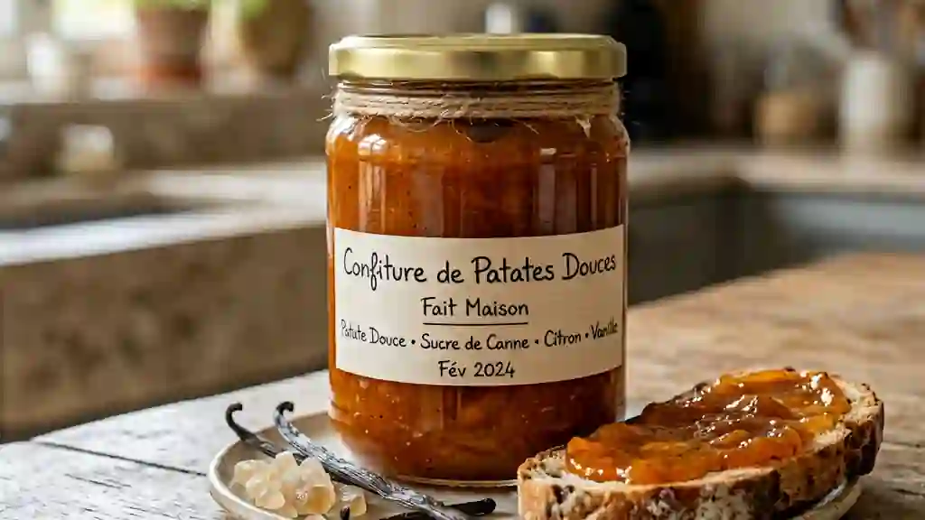 Douceur de patate douce vanillée et fondante - Photo de présentation