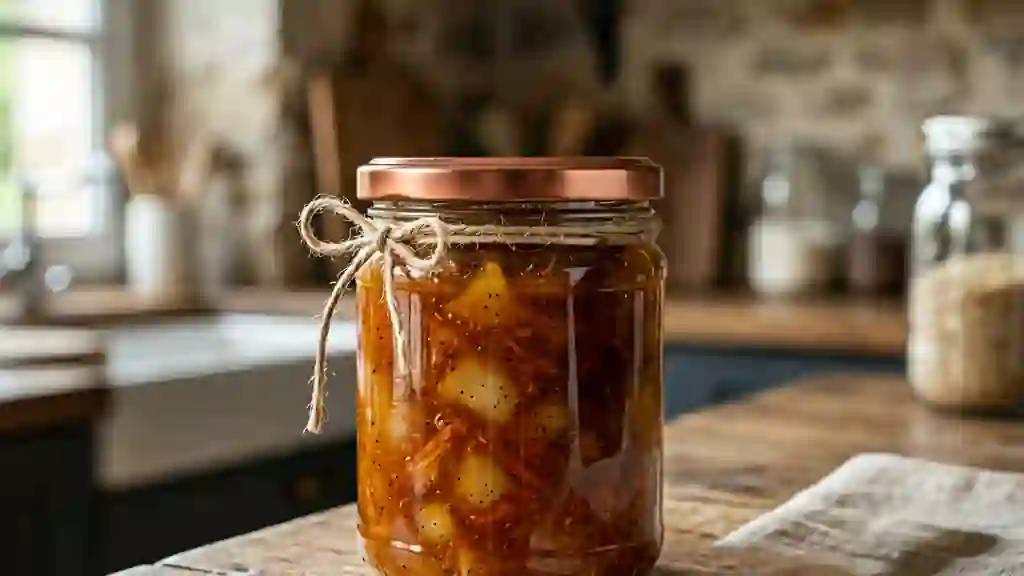Confiture Poire-Carotte fondante au Miel - Photo de présentation