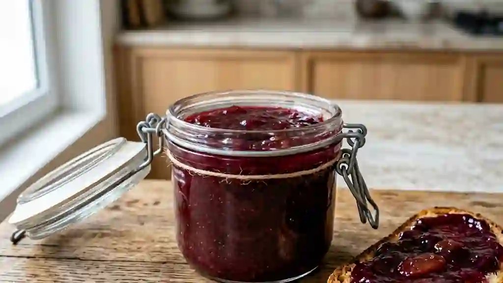Confiture de prunes fondante au girofle - Photo de présentation
