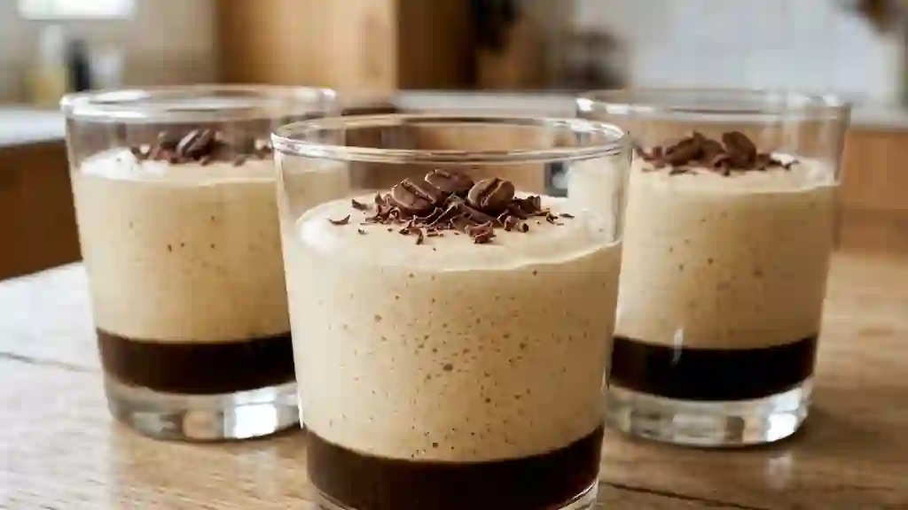 Mousse Café Nuageuse et Vanillée - Photo de présentation