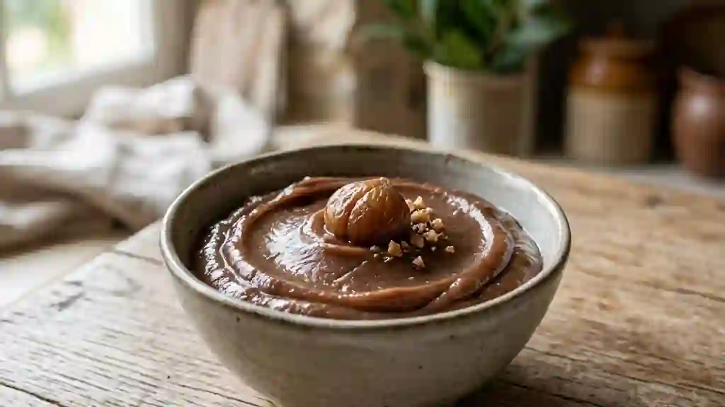 Crème de marrons onctueuse à la vanille - Photo de présentation