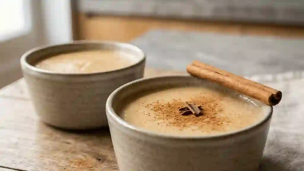 Crème onctueuse à la cannelle - Photo de présentation
