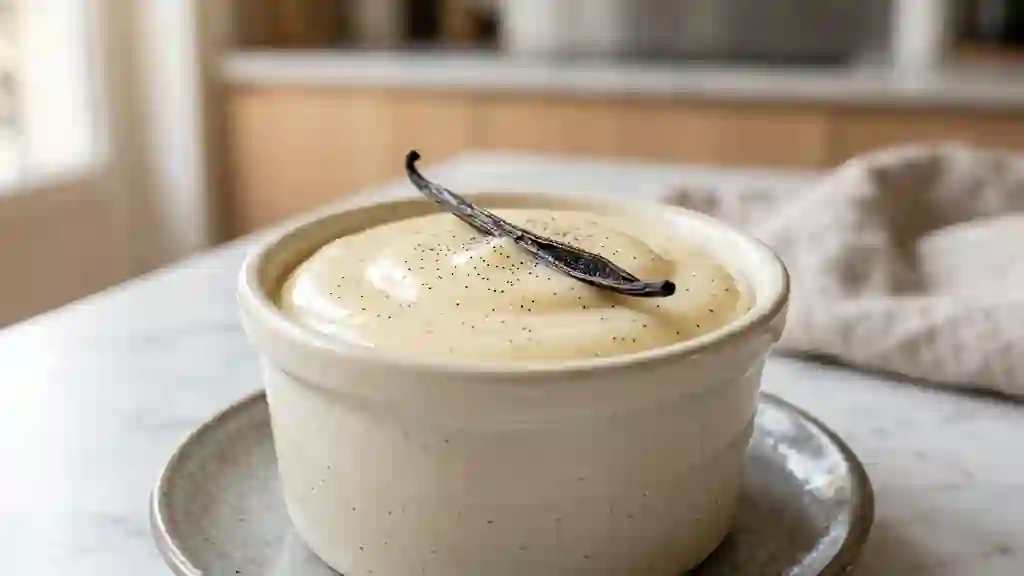 Crème onctueuse à la vanille intense - Photo de présentation