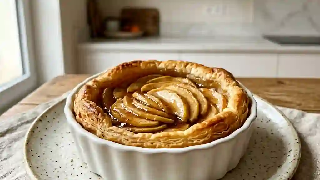 Croustade fondante pommes et érable - Photo de présentation