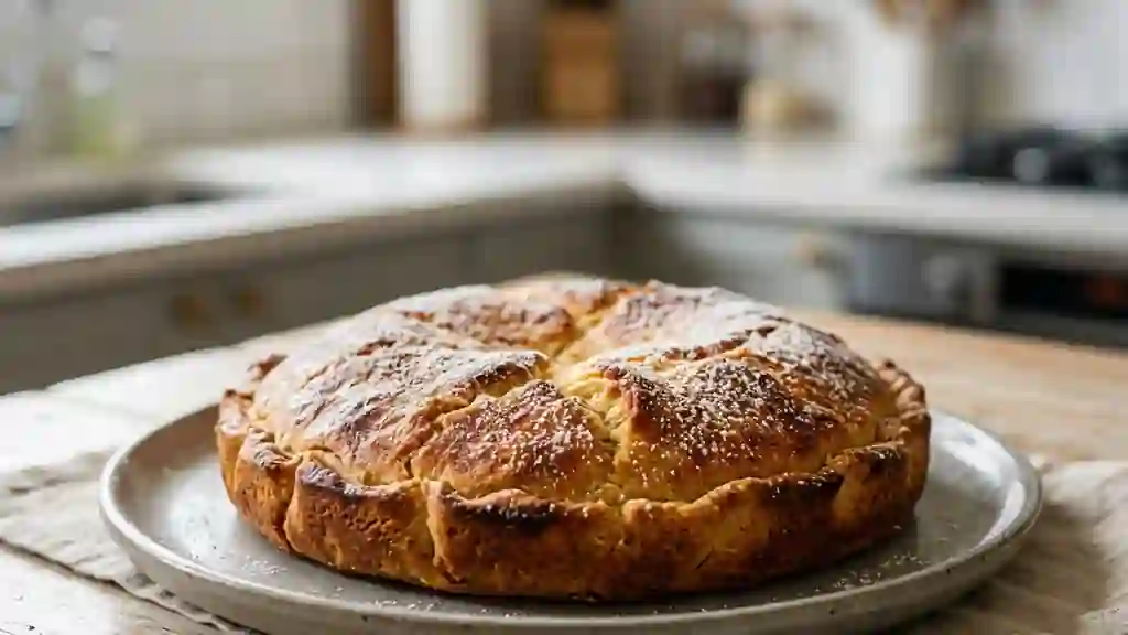Galette charentaise fondante au rhum ambré - Photo de présentation