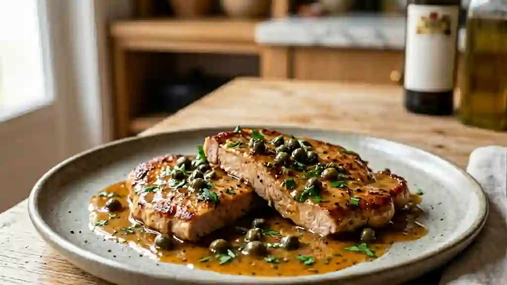 Piccata de veau fondante au Marsala - Photo de présentation