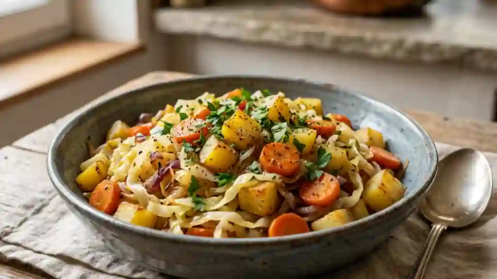 Poêlée de Chou Fondante aux Légumes de Madou - Photo de présentation