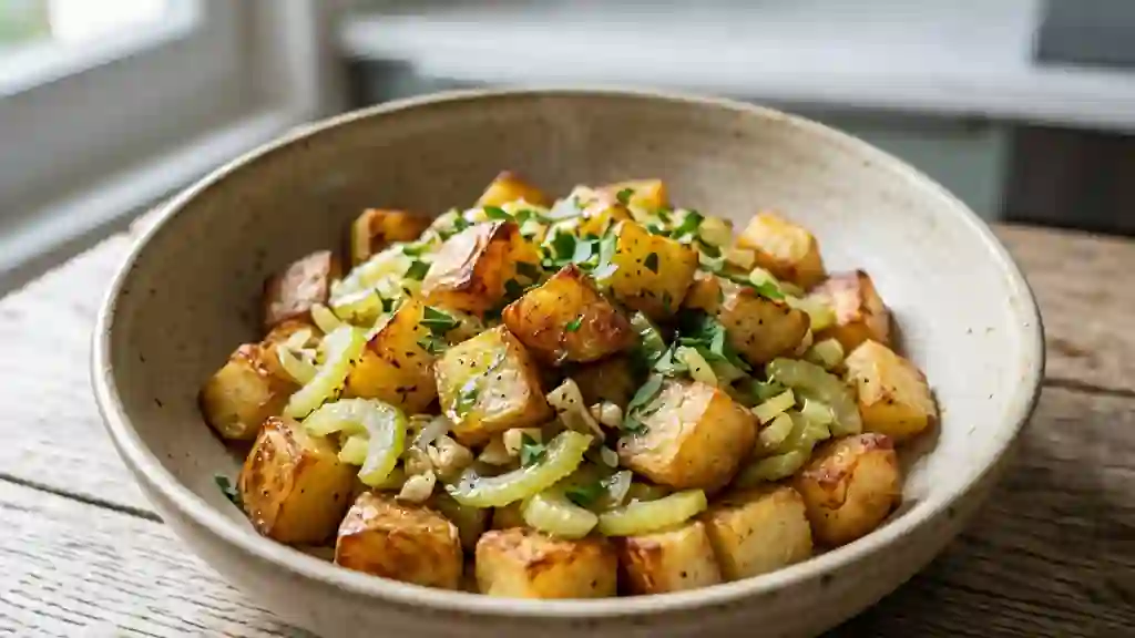 Poêlée Fondante de Pommes de Terre au Céleri - Photo de présentation