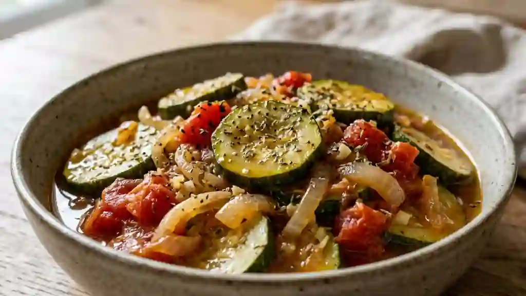Rhodienne de courgettes fondantes et ail - Photo de présentation
