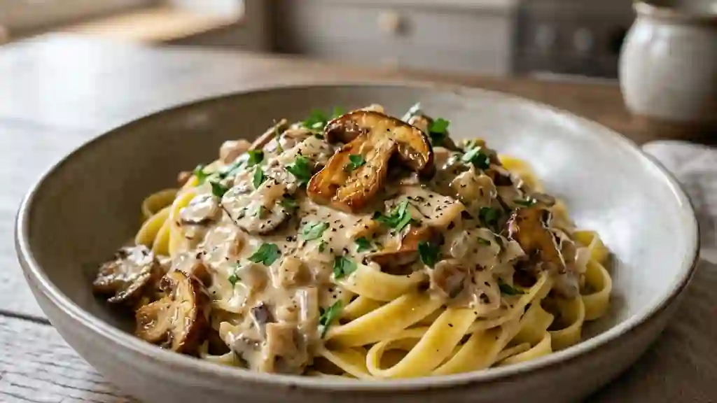 Sauce aux cèpes onctueuse et boisée - Photo de présentation