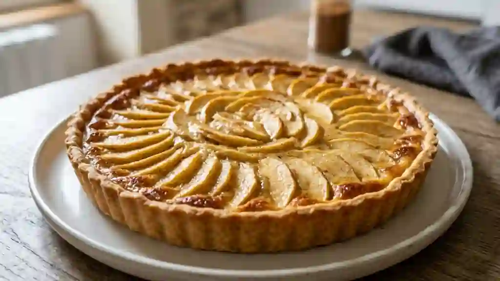 Tarte Allemande Pommes et Cannelle - Photo de présentation
