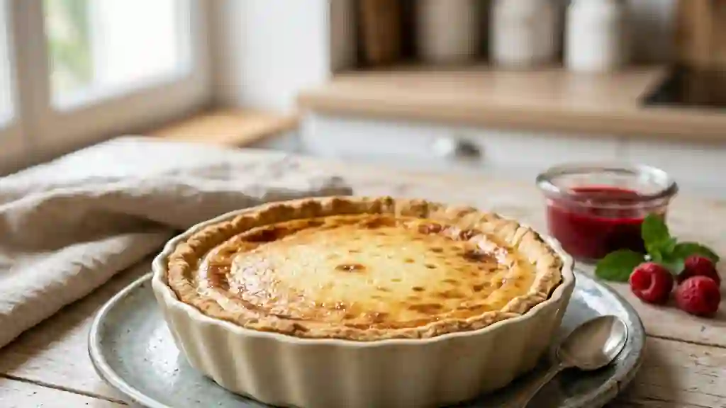 Tarte au Fromage Blanc Fondante - Photo de présentation