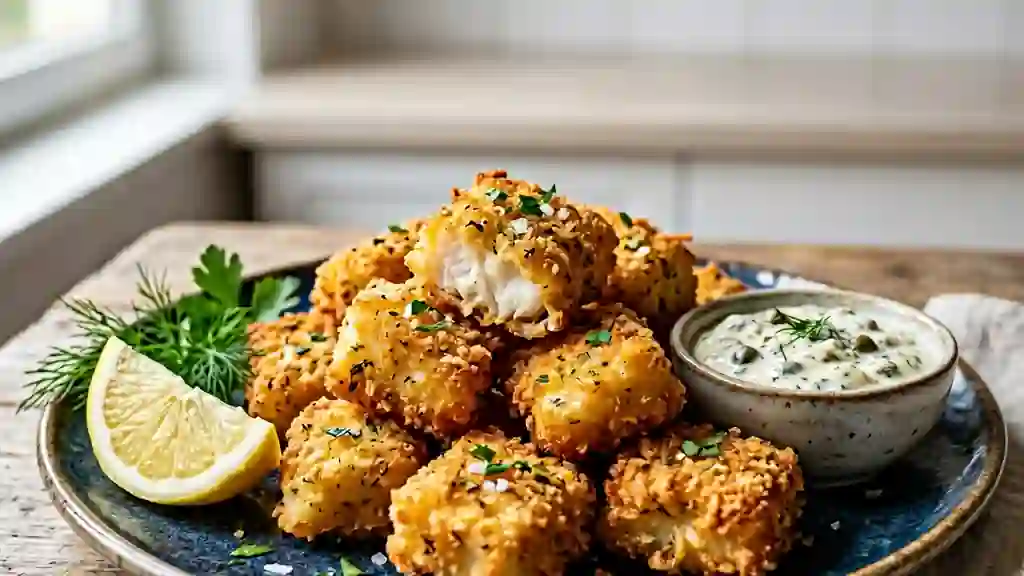 Bouchées de poisson ultra-croustillantes - Photo de présentation