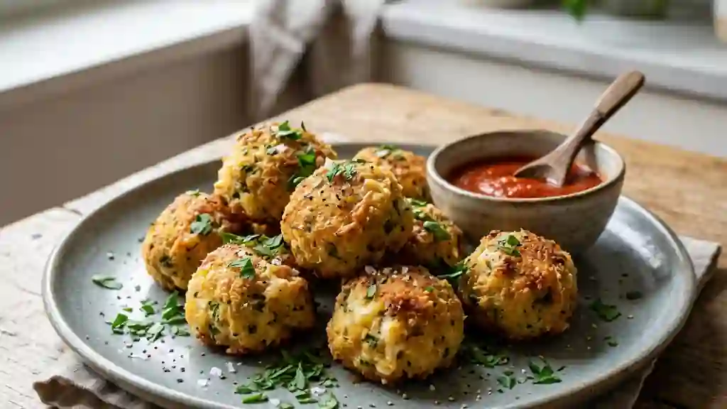 Boulettes de Brebis Croustillantes à l'Italienne - Photo de présentation