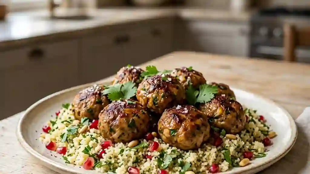 Boulettes d'agneau fondantes et parfumées - Photo de présentation