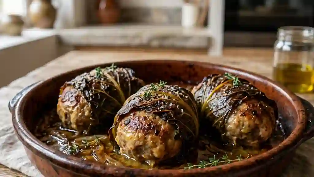 Caillettes Ardéchoises Moelleuses aux Blettes - Photo de présentation