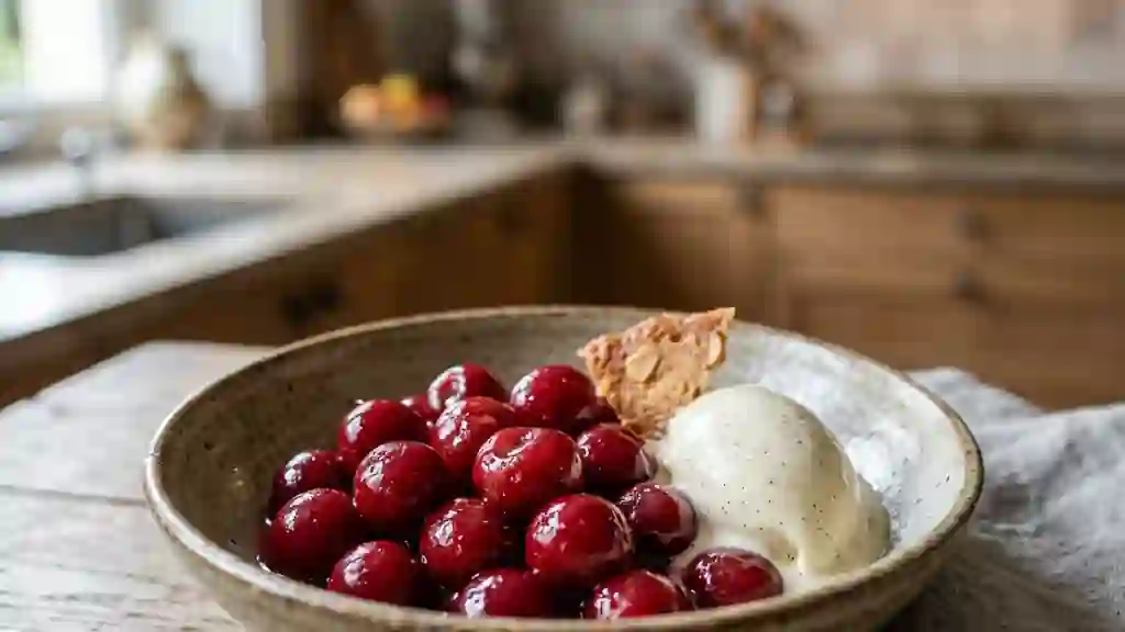 Cerisettes acidulées au sucre fondu - Photo de présentation