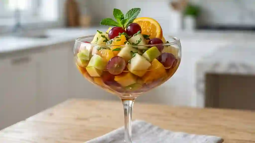 Dés de fruits infusés au sirop de Xérès - Photo de présentation