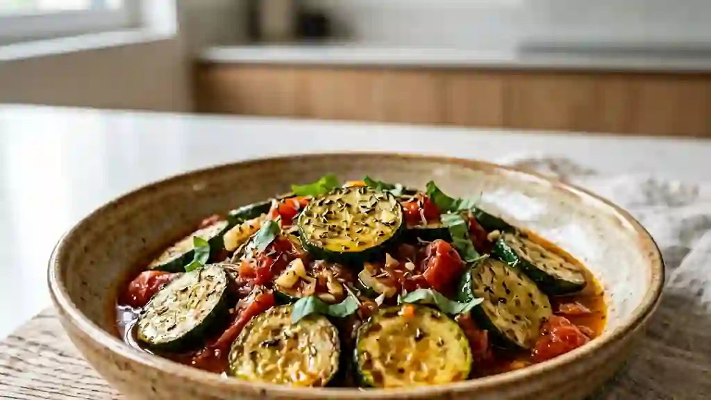 Poêlée de Courgettes Fondantes à la Provençale - Photo de présentation