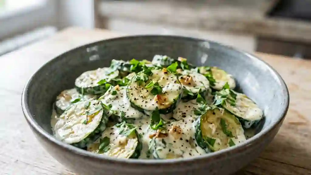 Poêlée de Courgettes Fondantes au Boursin - Photo de présentation