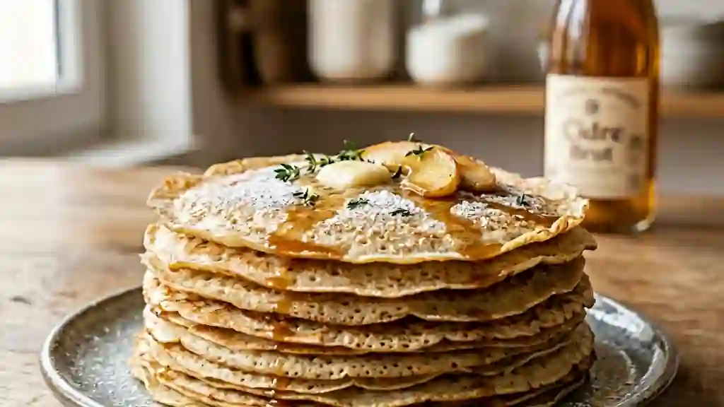 Crêpes Moelleuses au Cidre Brut - Photo de présentation