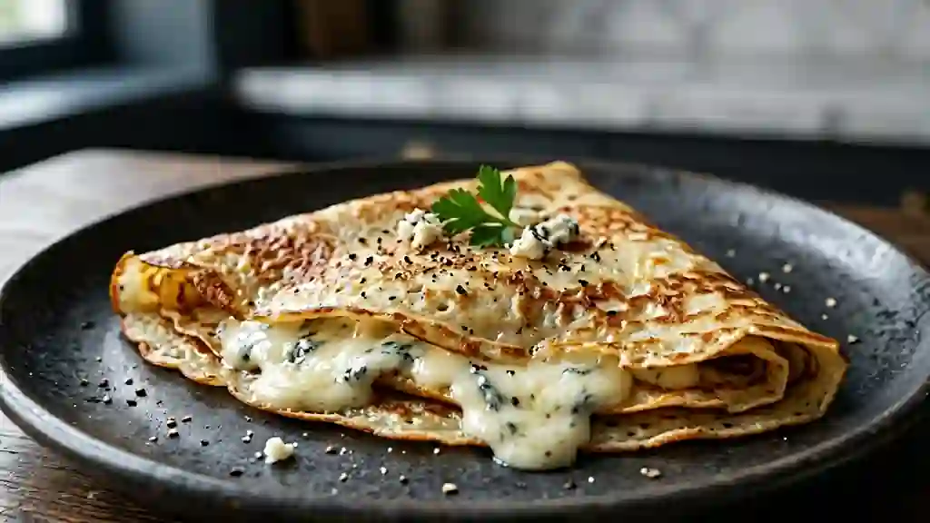 Crêpes Madoudou au Gorgonzola Fondant - Photo de présentation