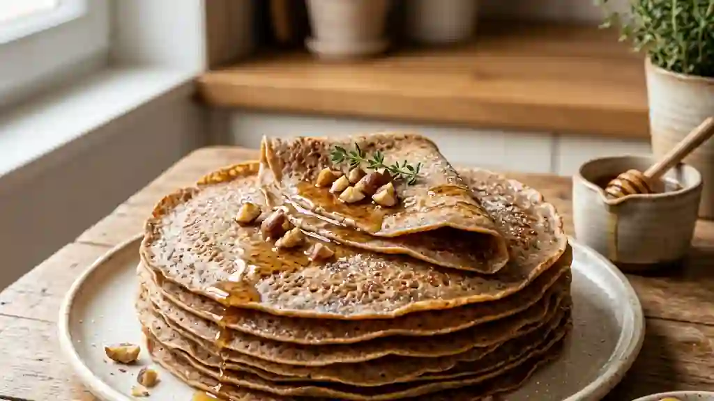 Crêpes à la châtaigne : parfumées et soyeuses - Photo de présentation