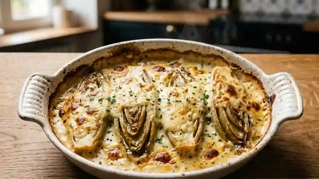 Endives braisées et crémeux de Boursin - Photo de présentation