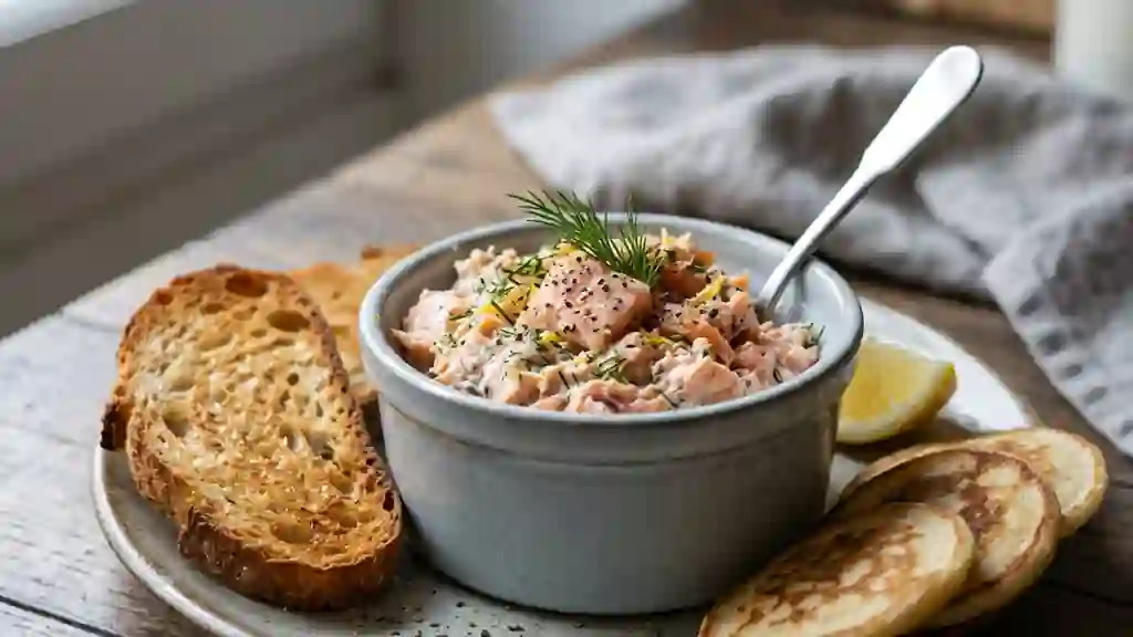 Rillettes Fondantes aux Deux Saumons et Aneth - Photo de présentation
