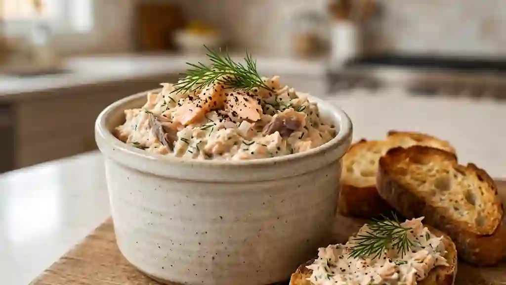 Rillettes de poissons fondantes à l'aneth - Photo de présentation