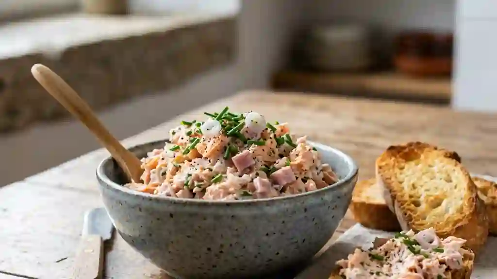 Rillettes Onctueuses Saumon et Jambon - Photo de présentation