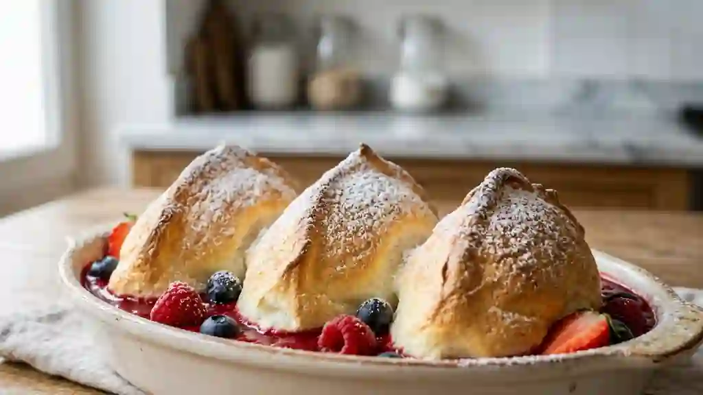 Salzburger Nockerln aériens aux fruits rouges - Photo de présentation