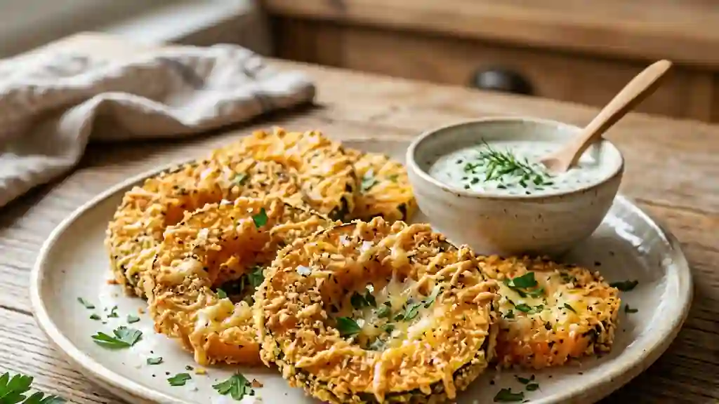 Courge rôtie en croûte de fromage - Photo de présentation