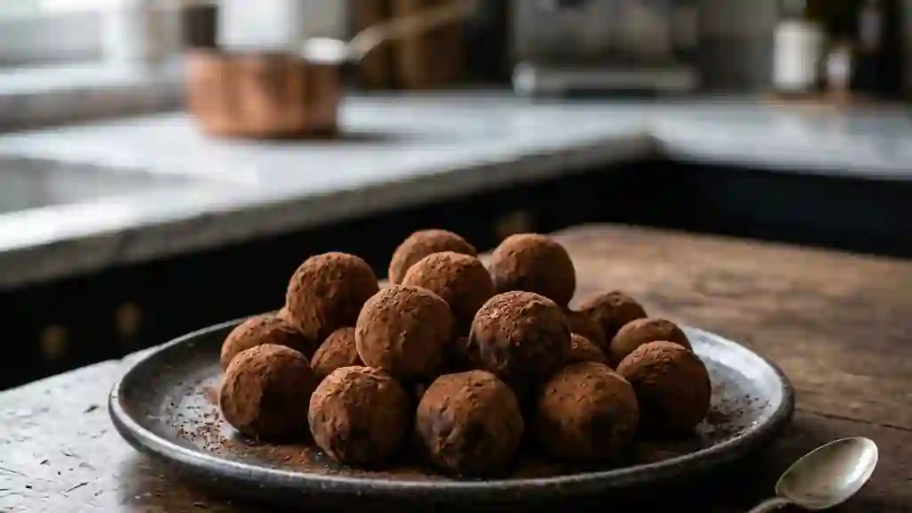 Truffes Fondantes au Café Intense - Photo de présentation