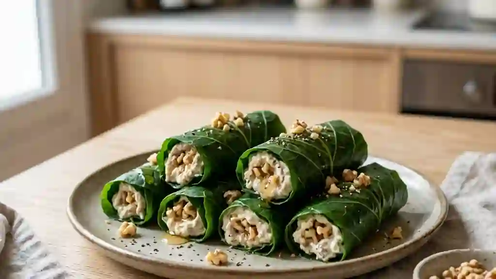 Bouchées de cerisier au fromage et tahini - Photo de présentation